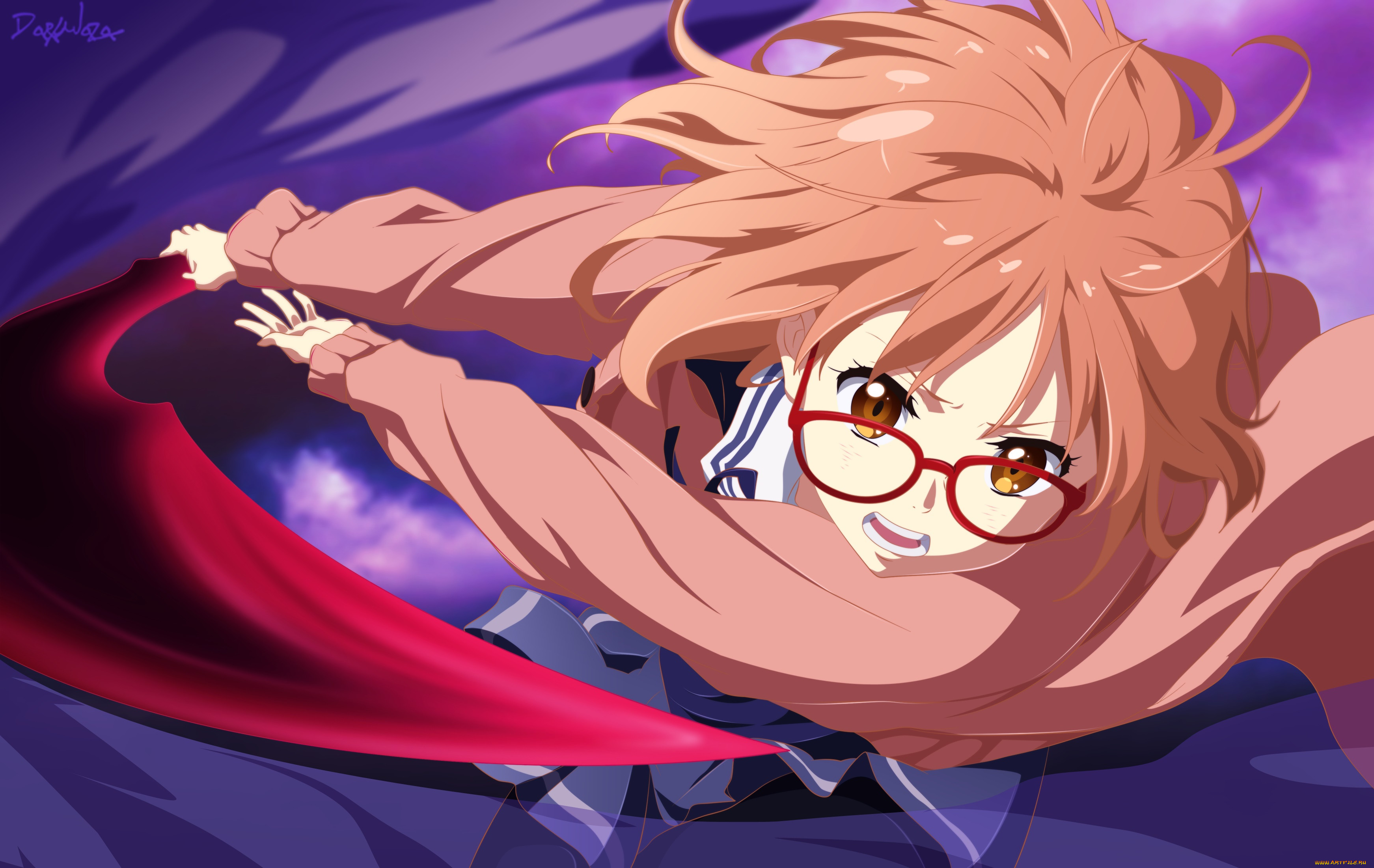 , kyoukai no kanata, , , 